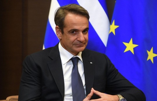 Greek Prime Minister Kyriakos Mitsotakis