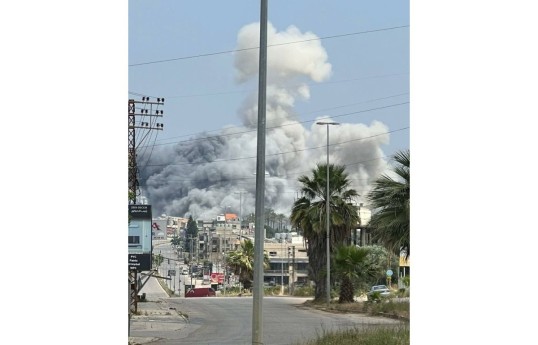IDF strikes Hezbollah targets in Bekaa Valley and southern Lebanon - PHOTO 