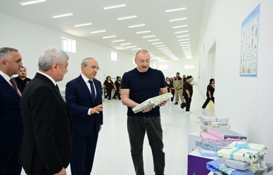 “Garabagh Textile House” LLC inaugurated in Khojaly city - PHOTO 
