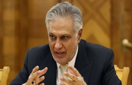 Pakistani Foreign Minister Ishaq Dar