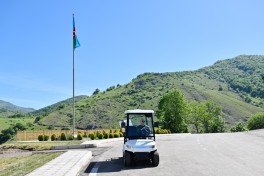 President Ilham Aliyev inspected progress of developments in Boyuk Galaderesi village of Shusha and met with residents - PHOTO  - UPDATED 
