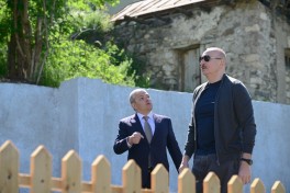President Ilham Aliyev inspected progress of developments in Boyuk Galaderesi village of Shusha and met with residents - PHOTO  - UPDATED 