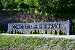 President Ilham Aliyev inspected progress of developments in Boyuk Galaderesi village of Shusha and met with residents - PHOTO  - UPDATED 