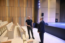 President Ilham Aliyev attends opening of Cultural Center following major overhaul in Khankendi