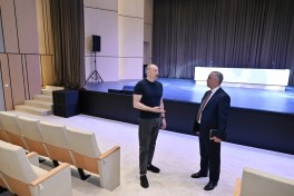 President Ilham Aliyev attends opening of Cultural Center following major overhaul in Khankendi