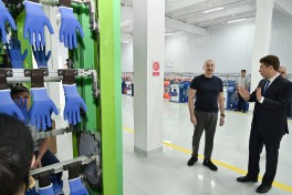 Work gloves manufacturing enterprise inaugurated in Khankendi