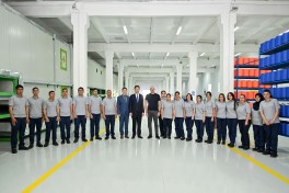 Work gloves manufacturing enterprise inaugurated in Khankendi