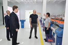 Work gloves manufacturing enterprise inaugurated in Khankendi