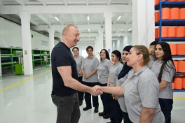 Work gloves manufacturing enterprise inaugurated in Khankendi