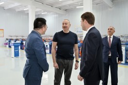 Work gloves manufacturing enterprise inaugurated in Khankendi