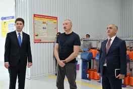 Work gloves manufacturing enterprise inaugurated in Khankendi