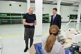 Work gloves manufacturing enterprise inaugurated in Khankendi