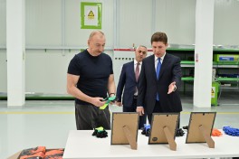 Work gloves manufacturing enterprise inaugurated in Khankendi