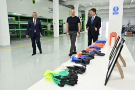 Work gloves manufacturing enterprise inaugurated in Khankendi