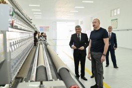 “Garabagh Textile House” LLC inaugurated in Khojaly city - PHOTO 