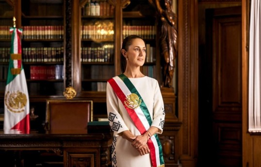 Mexican President Claudia Sheinbaum