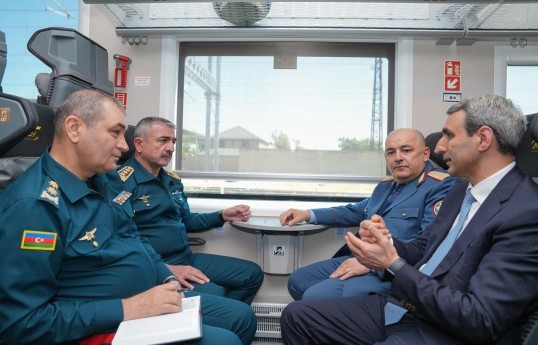 Border and customs control arrangements inspected on Azerbaijan-Georgia passenger trains