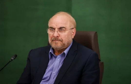 Iranian Parliament Speaker Mohammad Bagher Ghalibaf