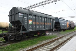 280 tons of wheat and 277 tons of fertilizer shipped from Russia to Armenia via transit through Azerbaijan-PHOTO 