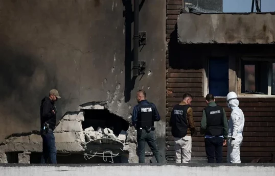 NATO says drone that crashed in Romania was 'of Russian origin