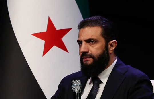 Syria's leader Ahmed al-Sharaa