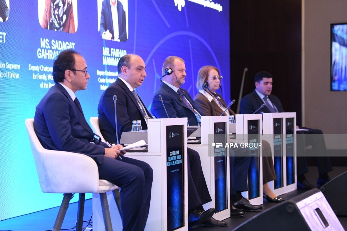 Panel session titled “Azerbaijan’s Chairmanship: Initiatives, Cooperation, Results” held within CICA