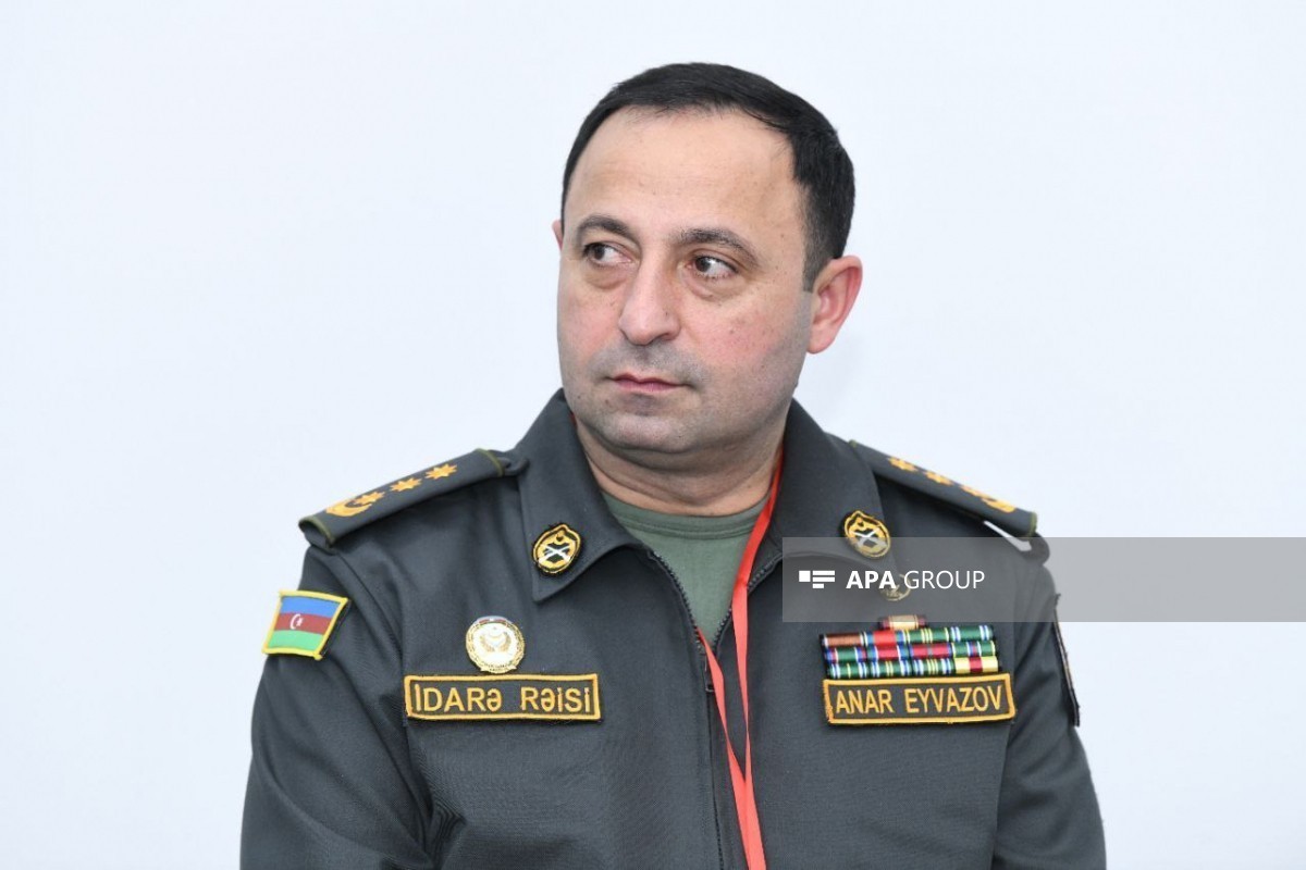 Head of the Press and Public Relations Department of Azerbaijan’s Ministry of Defense Anar Eyvazov