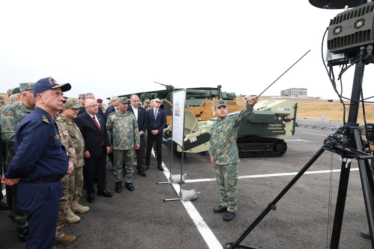 Türkiye’s military leadership inspects weapons and equipment at exercise in Shusha-<span class="red_color">PHOTO
