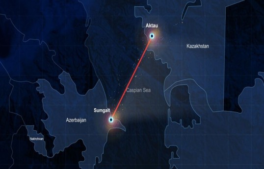 Azerbaijan-Kazakhstan Trans-Caspian fiber-optic line to be launched in less than a month