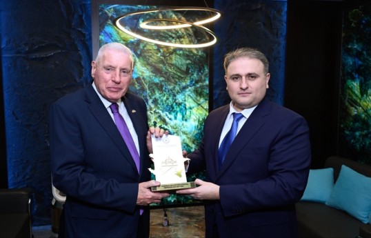 UK Defence Minister meets Azerbaijan’s Minister of Defence Industry