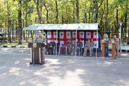 Azerbaijani servicemen participate in mountaineering training in Georgia-PHOTO 