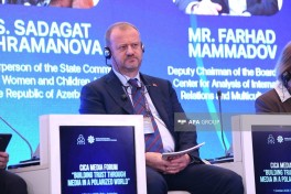 Panel session titled “Azerbaijan’s Chairmanship: Initiatives, Cooperation, Results” held within CICA - PHOTO 