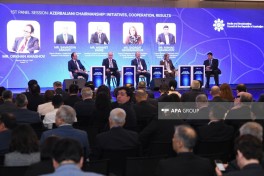 Panel session titled “Azerbaijan’s Chairmanship: Initiatives, Cooperation, Results” held within CICA - PHOTO 