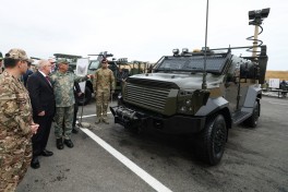 Türkiye’s military leadership inspects weapons and equipment at exercise in Shusha-PHOTO 