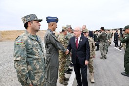Distinguished Visitors Day of Azerbaijan-Türkiye-Uzbekistan joint military exercise held in Khojavand - VIDEO 