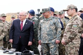 Distinguished Visitors Day of Azerbaijan-Türkiye-Uzbekistan joint military exercise held in Khojavand - VIDEO 