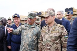 Distinguished Visitors Day of Azerbaijan-Türkiye-Uzbekistan joint military exercise held in Khojavand - VIDEO 