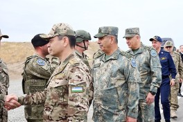 Distinguished Visitors Day of Azerbaijan-Türkiye-Uzbekistan joint military exercise held in Khojavand - VIDEO 