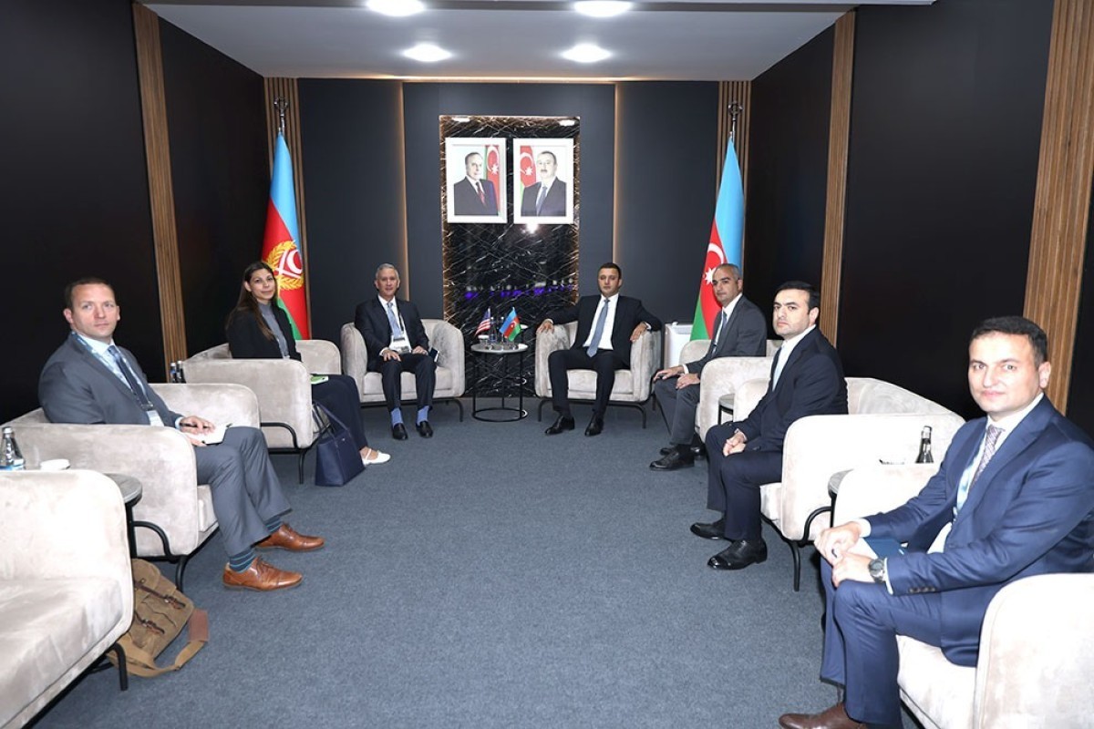 Azerbaijan’s Defense Ministry Director General holds meetings at ADEX 2026-<span class="red_color">PHOTO