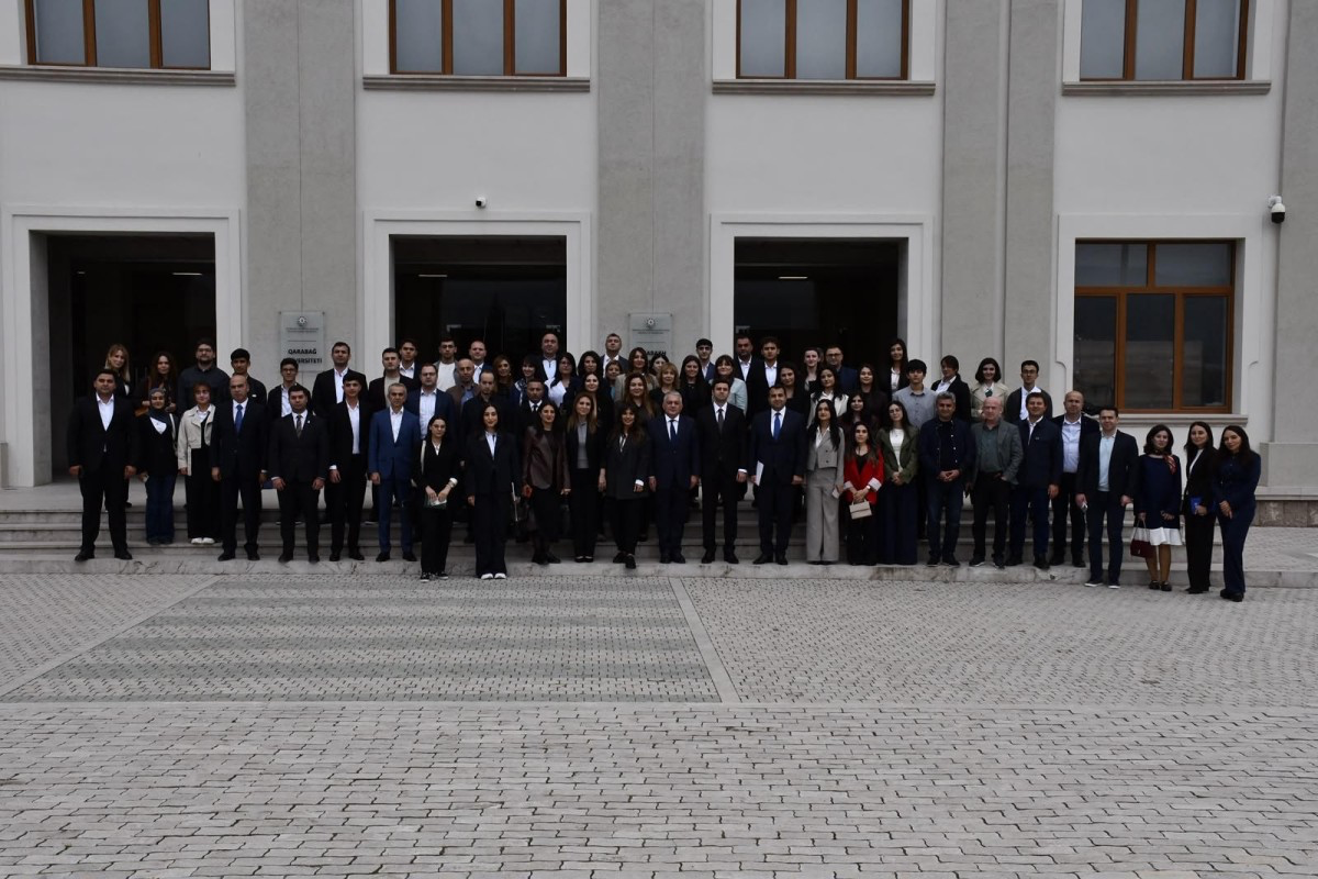 Working Group under Interdepartmental Center of the Coordination Headquarters met with influencers at Karabakh University