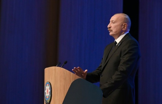 President of Azerbaijan Ilham Aliyev