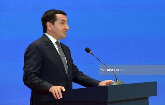 Assistant to the President of Azerbaijan – Head of the Foreign Policy Affairs Department of the Presidential Administration Hikmet Hajiyev