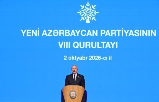 8th Congress of New Azerbaijan Party held - UPDATED-2 