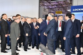 Azerbaijani, Turkish defense ministers visit ADEX 2026 exhibition-PHOTO 