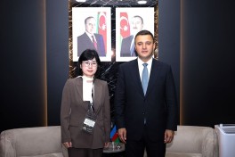 Azerbaijan’s Defense Ministry Director General holds meetings at ADEX 2026-PHOTO 