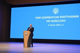 8th Congress of New Azerbaijan Party held - UPDATED-2 