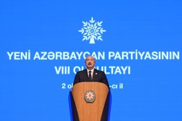 8th Congress of New Azerbaijan Party held - UPDATED-2 