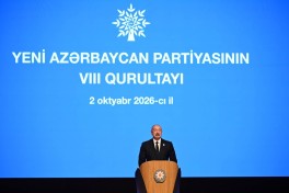 8th Congress of New Azerbaijan Party held - UPDATED-2 