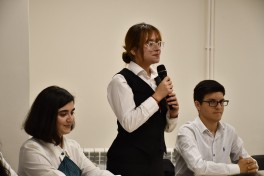 Working Group under Interdepartmental Center of the Coordination Headquarters met with influencers at Karabakh University