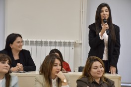 Working Group under Interdepartmental Center of the Coordination Headquarters met with influencers at Karabakh University